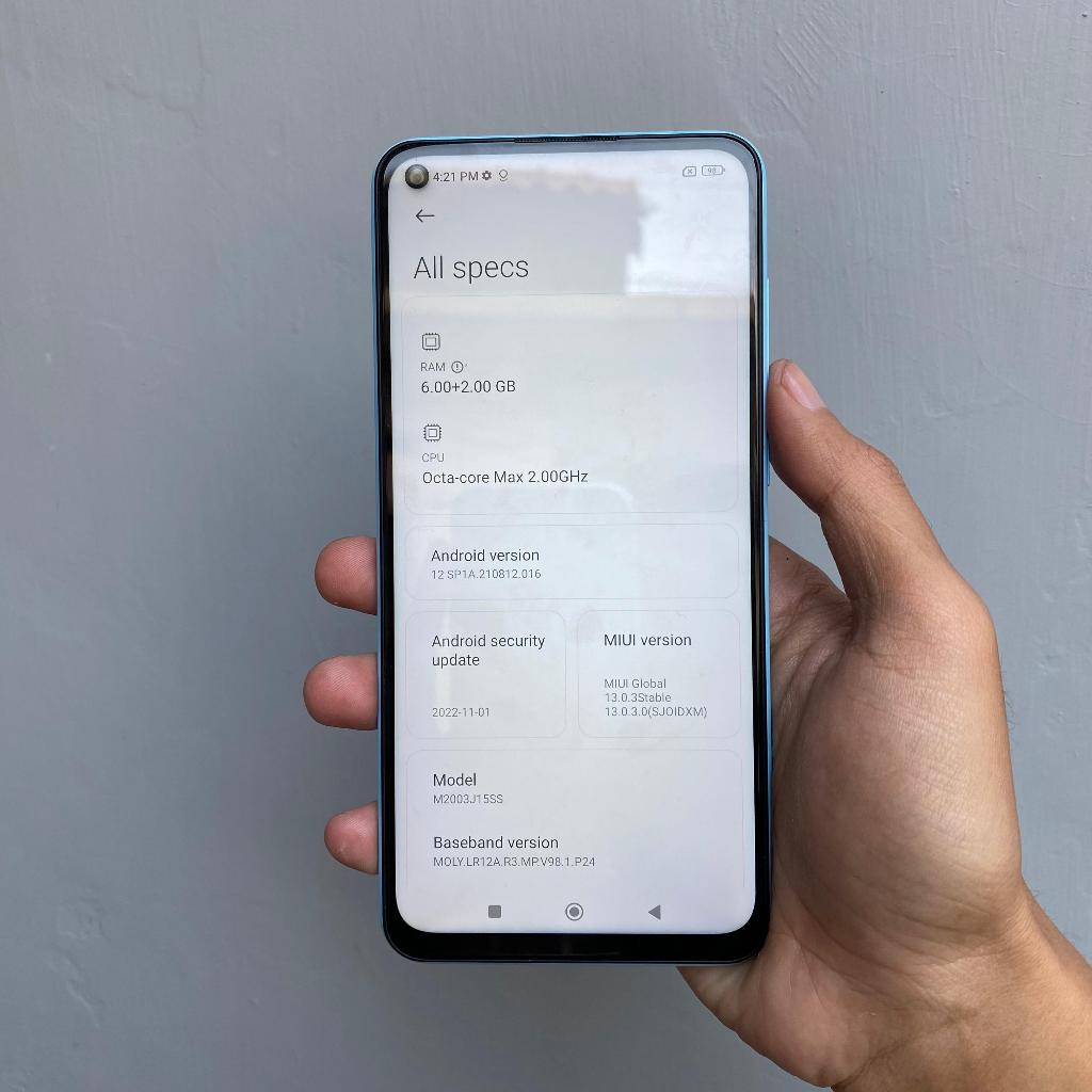 XIAOMI REDMI NOTE 9 SECOND 4/64GB & 6/128GB ORIGINAL GARANSI RESMI