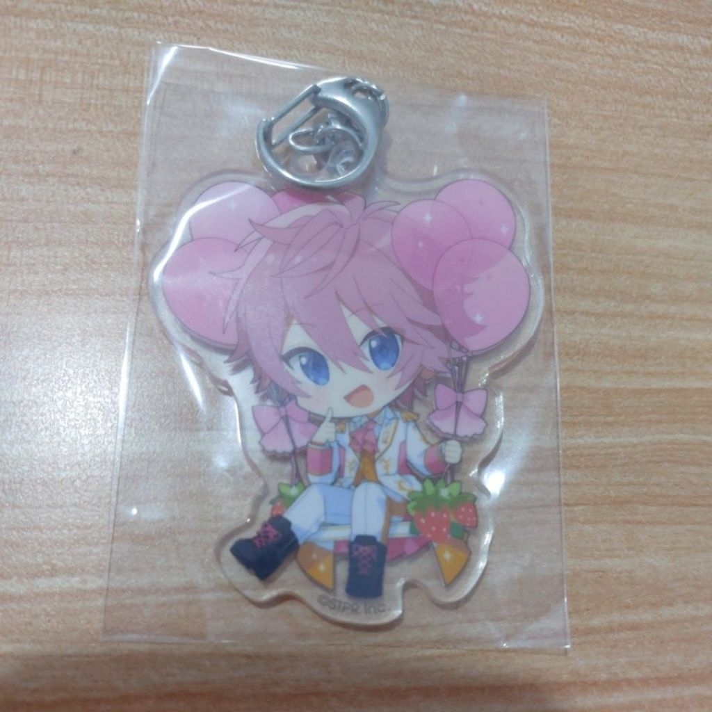 Mini Acrylic Keychain Strawberry Prince Sutopuri Satomi
