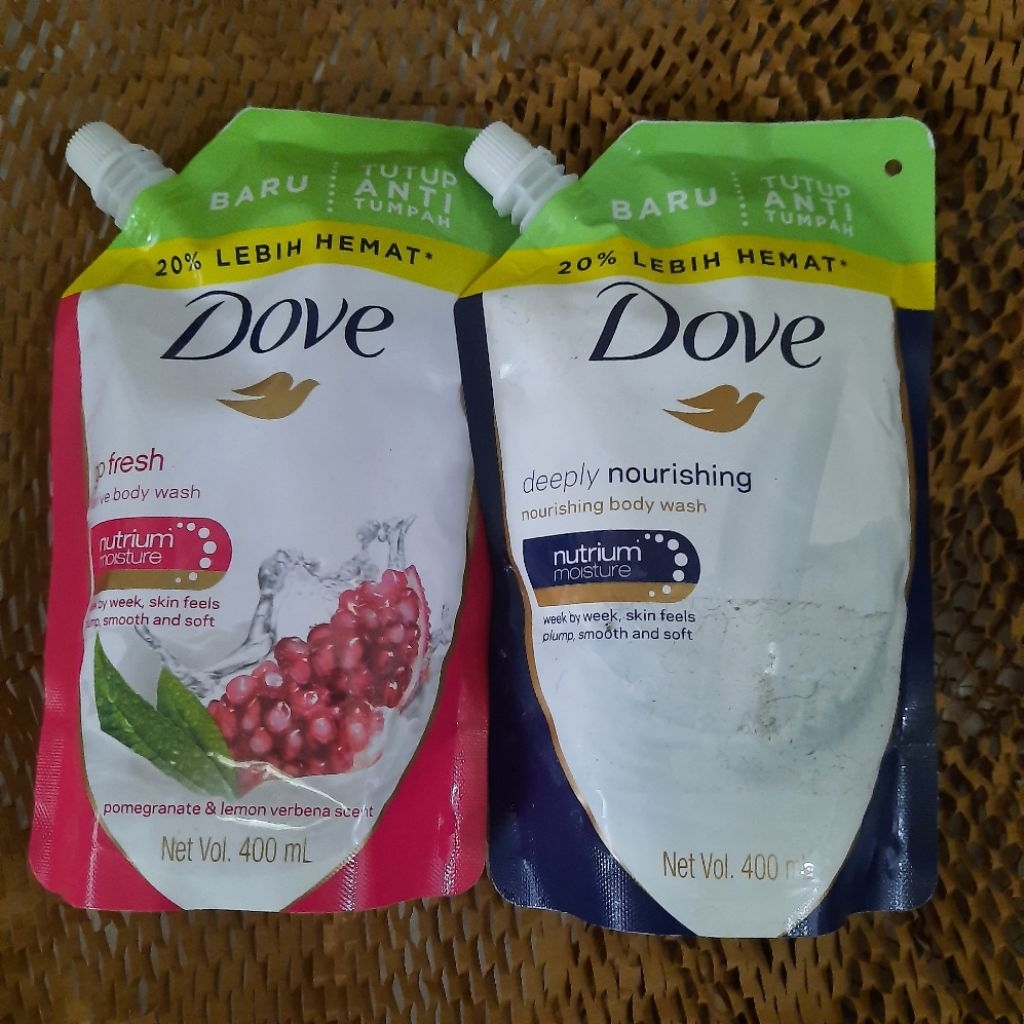 Dove Sabun Mandi Cair Refill 400ml