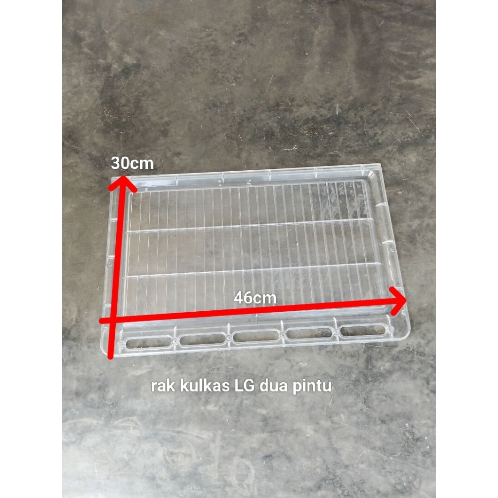 rak kulkas LG