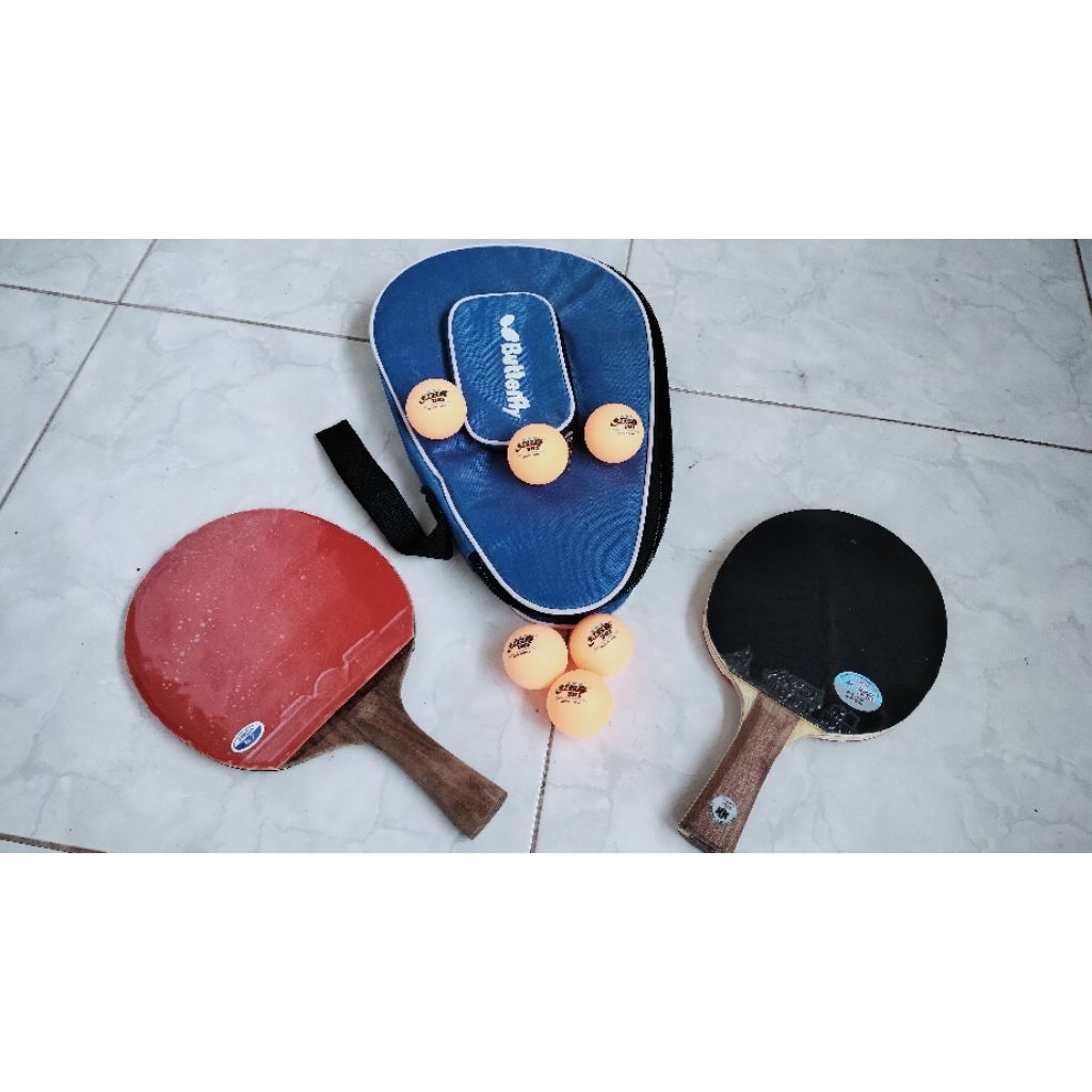 Bet Tenis Meja 2 Pcs Komplit Friendahip 729 FX Yinhe Jupiter II Milky Way Mercury II