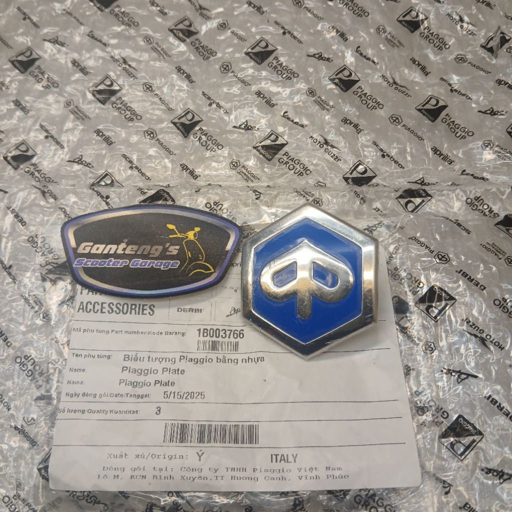 Emblem Depan Dasi Piaggio Liberty - Mp3 Original