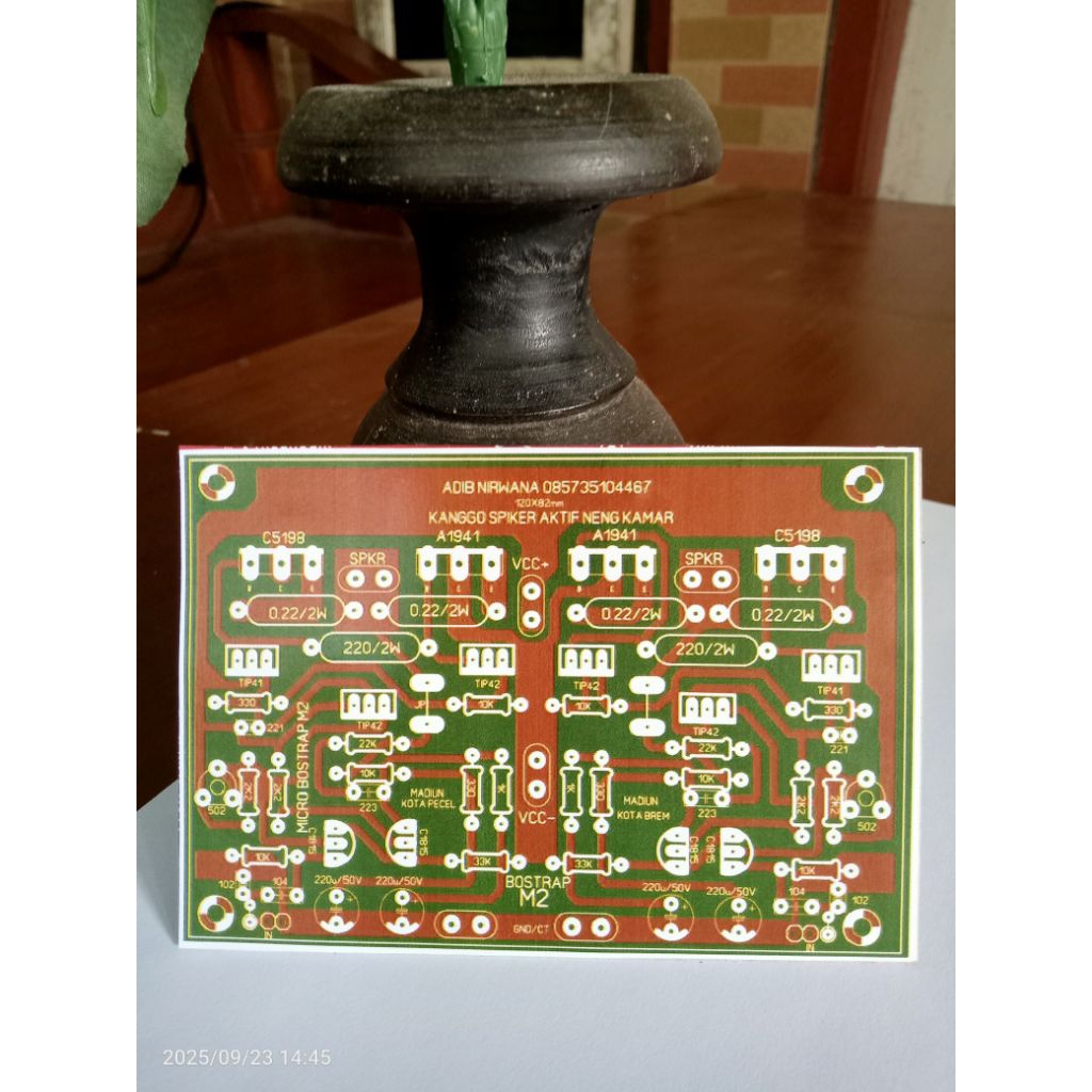 PCB driver M2 steroa