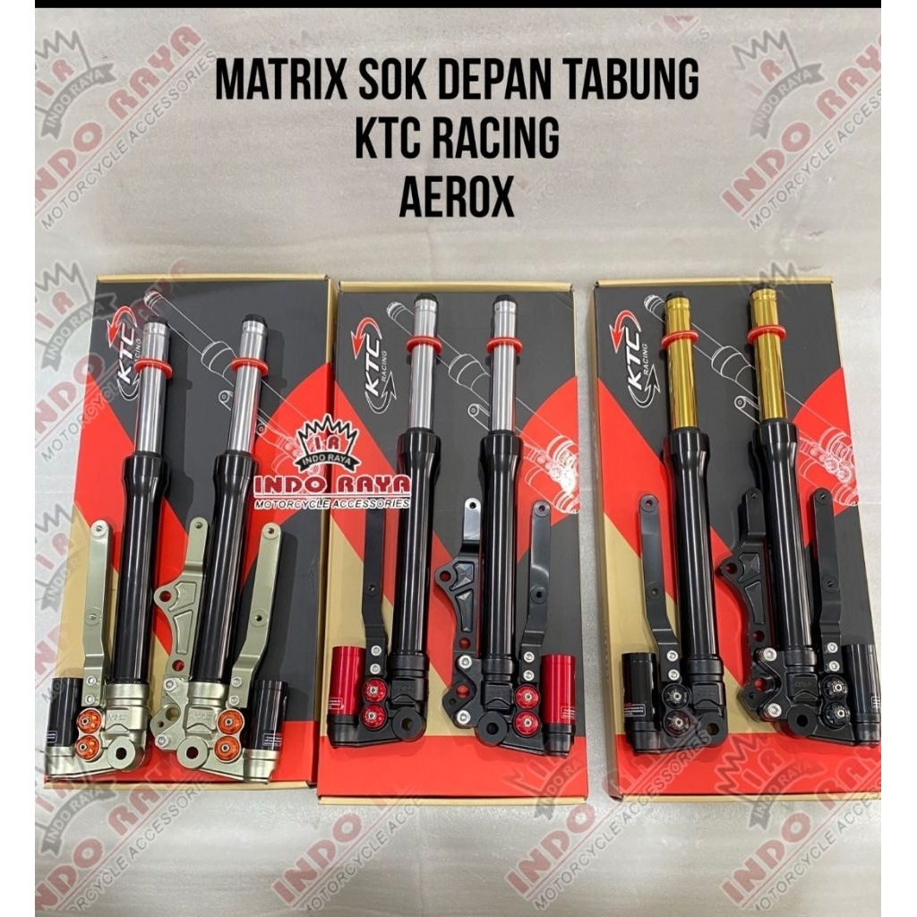SUSPENSION DEPAN KTC RACING MATRIX AEROX OLD/AEROX NEW