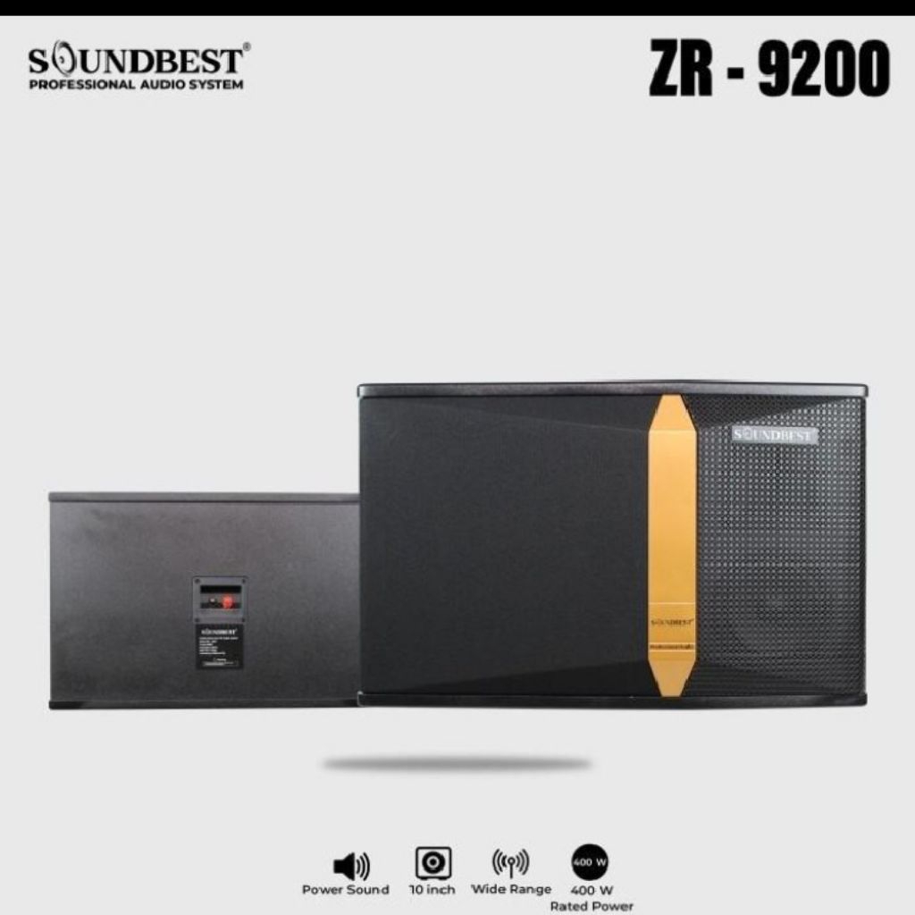 Speaker pasif Soundbest ZR 9200 3way full range 12inch 2bh