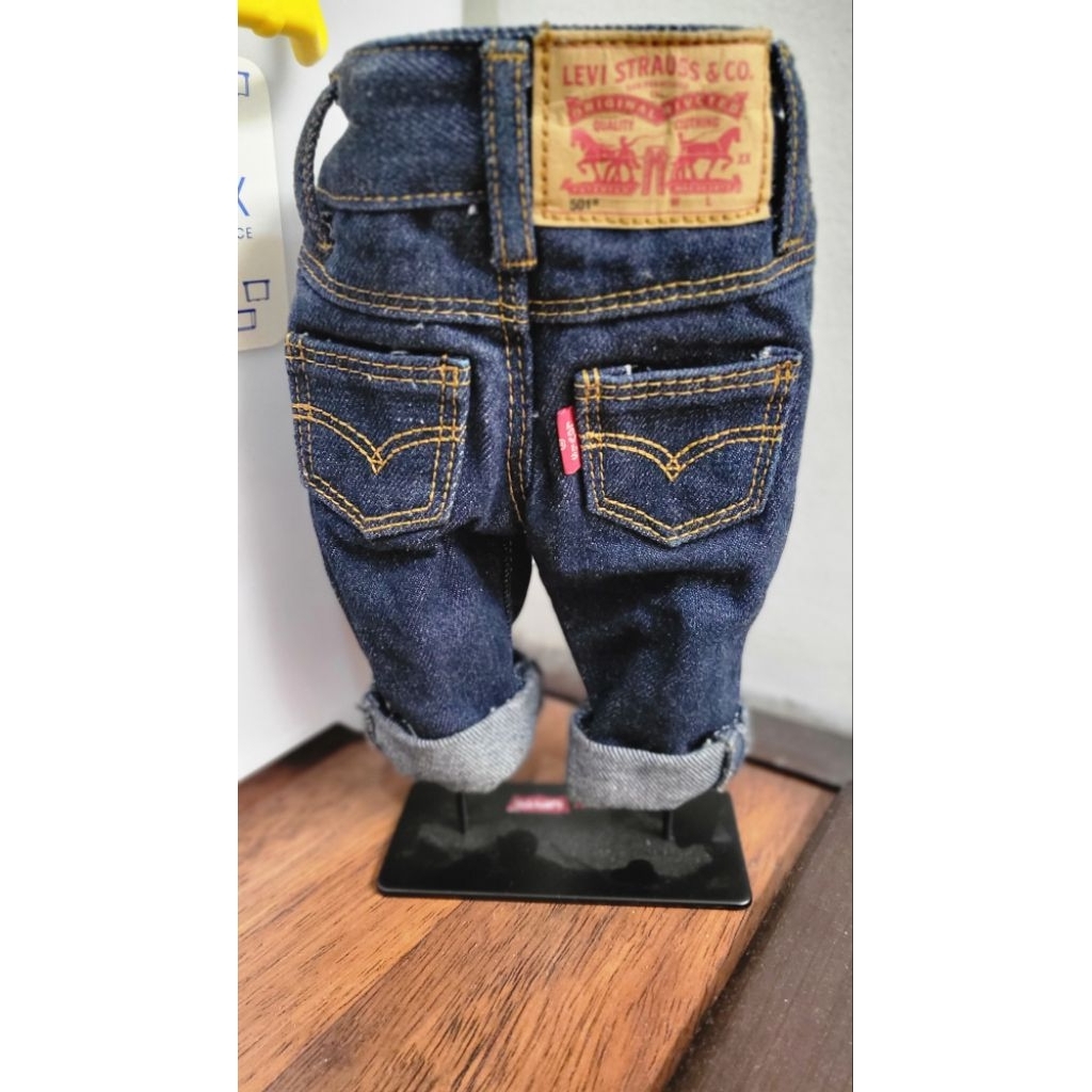 Levi’s Original Mini 501 jeans Decorative Display Accessories Holder / Levis Jeans Home Decorative O