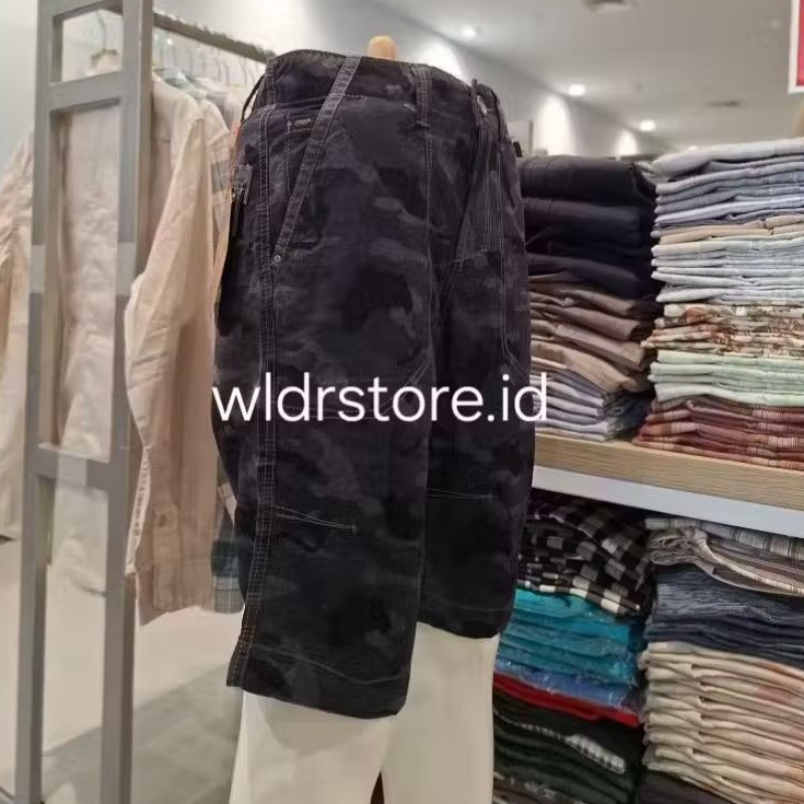 CELANA PENDEK PRIA BRAND WATCHOUT CASUAL ORIGINAL 401230723 GREY