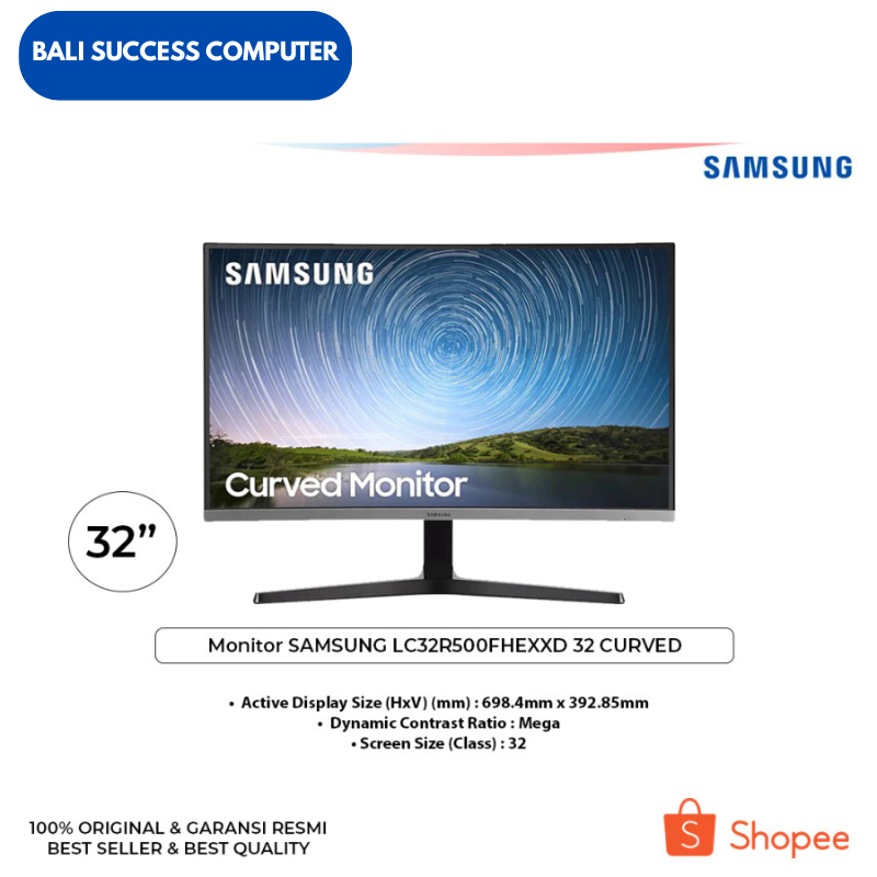 Monitor samsung 32 inci curved 75hz