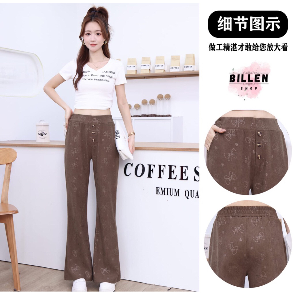 BILLENSHOP - CELANA CUTBRAY WANITA CORDUROY IMPORT