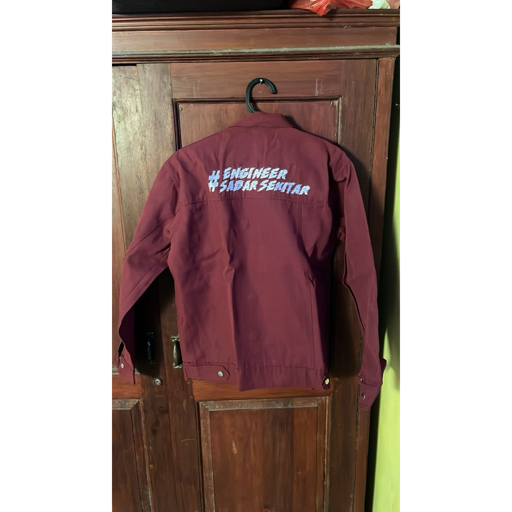 Jaket Trucker Bahan kanvas marsoto