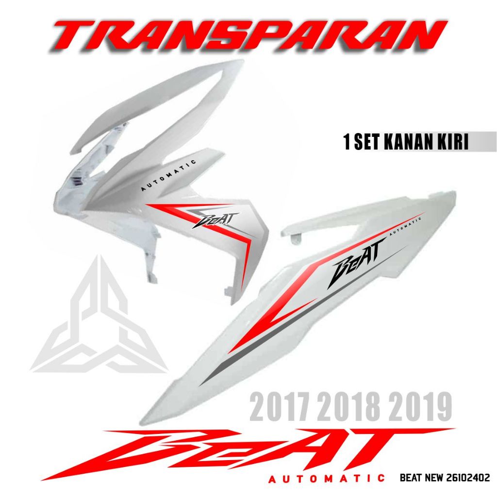 STIKER STRIPING MOTOR BEAT NEW 26102402 DP SIMPLE LIS