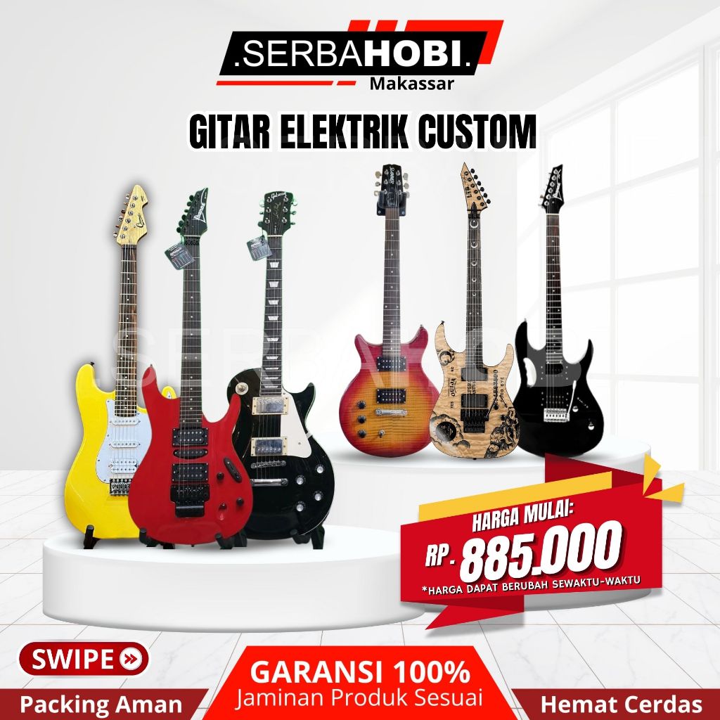 GITAR ELEKTRIK MURAH / GITAR ELEKTRIK CUSTOM / GITAR ELEKTRIK BEST SELLER
