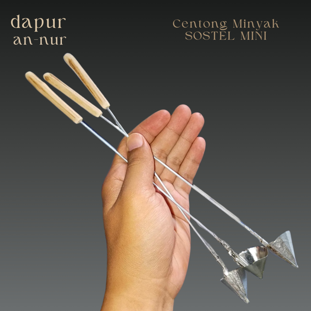 Dapur An-Nur Centong Minyak Wajan Sostel Mini Homemade