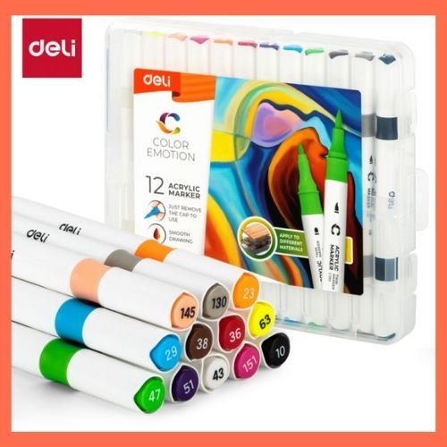 Deli Acrylic Marker C190