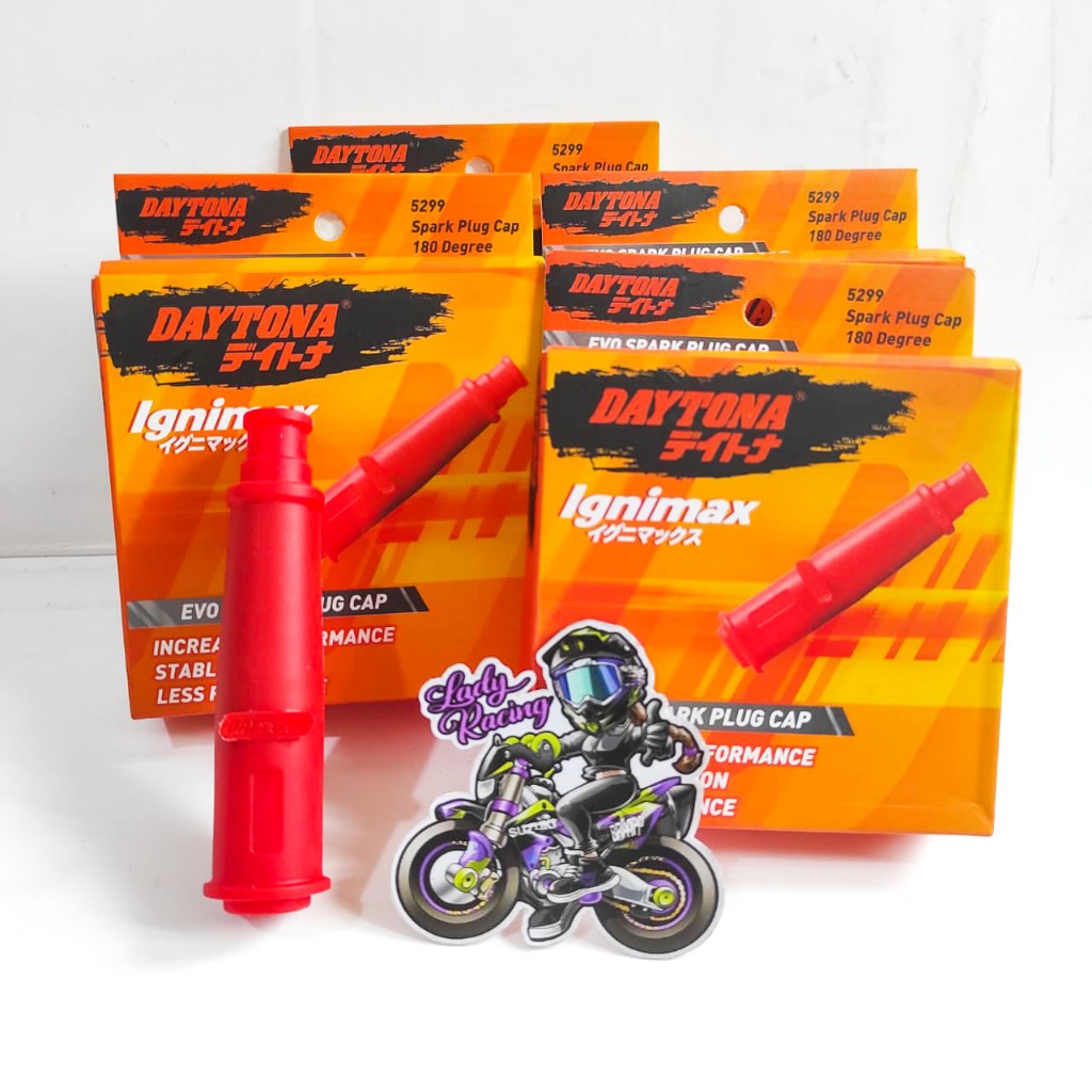 TUTUP KEPALA BUSI COP BUSI DAYTONA AEROX LEXI NMAX MIO VIXION CRF 150 R15 DAYTONA 5299