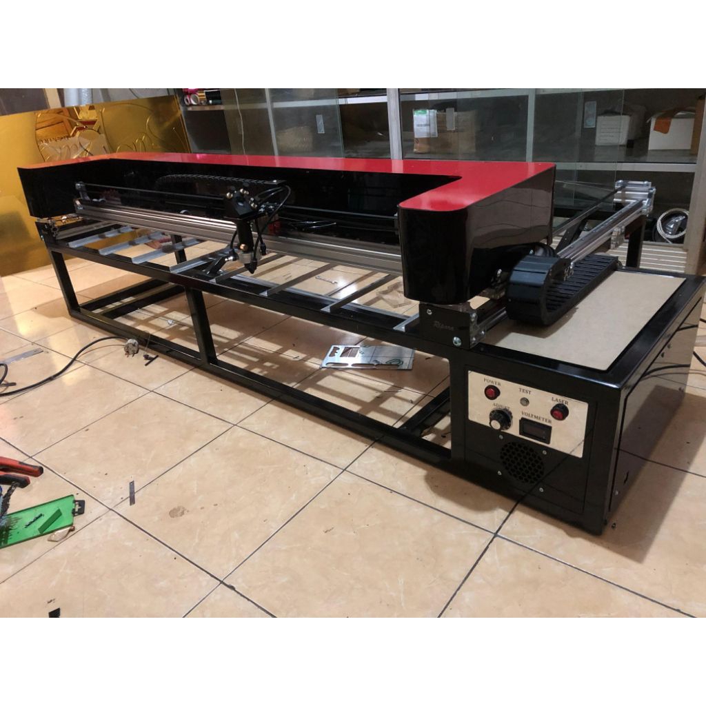 mesin cnc laser co2 pesanan khusus. mesin potong akrilik