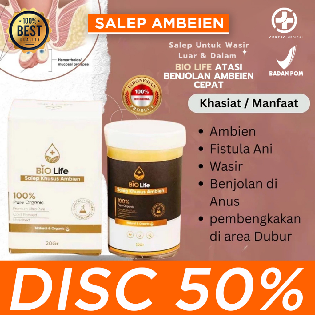 Salep BIOLIFE khusus Ambien & Wasir Racikan Dokter. Salep ambien ampuh. obat ambien paling ampuh. Am