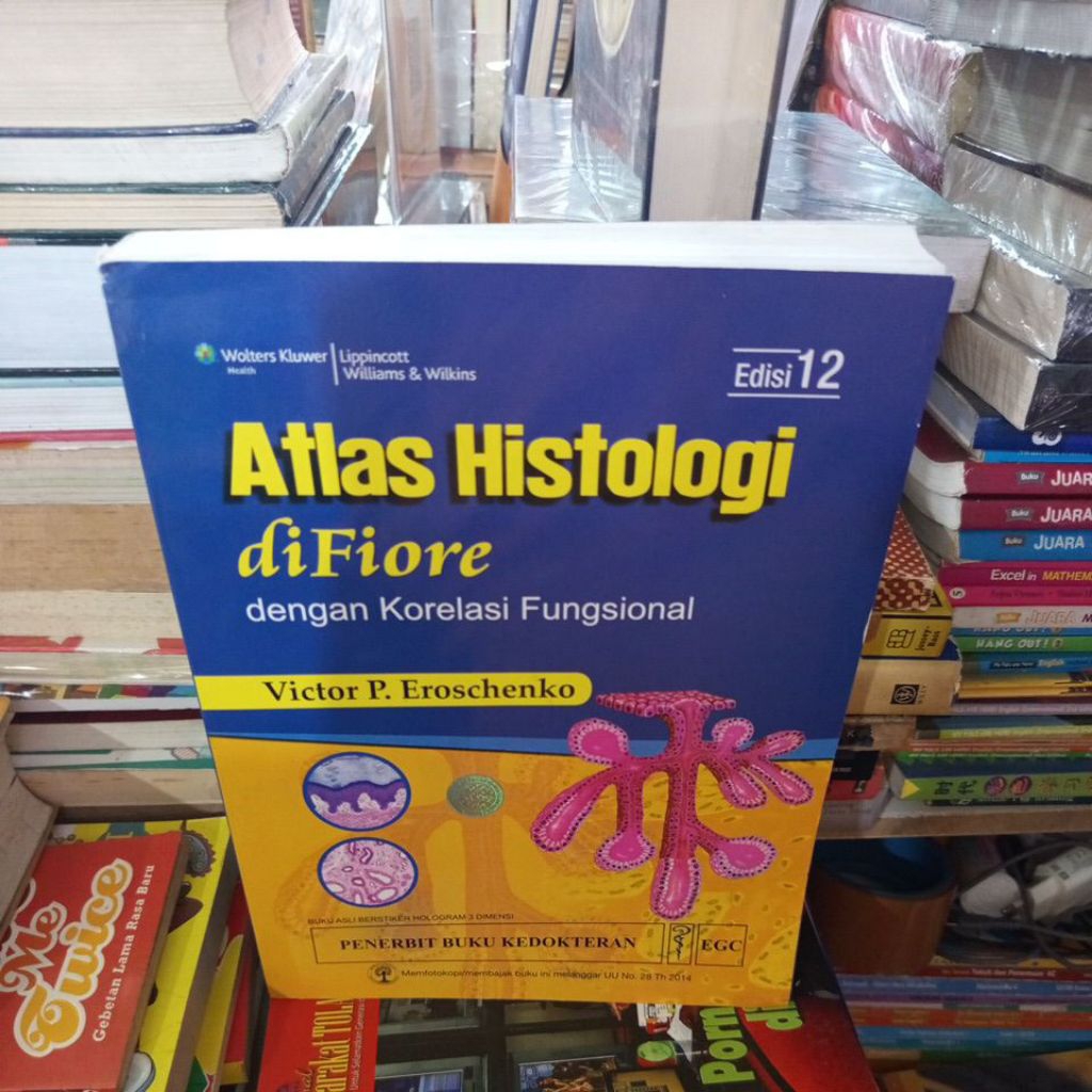 buku atlas historologi di fiore edisi 12 dengan korelasi fungsional vektor p aeros handphone ECG buk