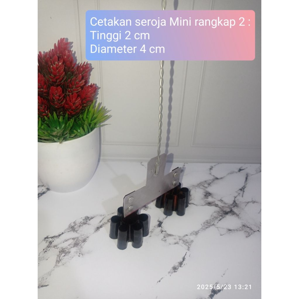 Cetakan seroja (Mini rangkep 2)