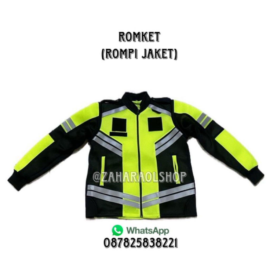 Romket (Rompi Jaket) Security / Satpam / Dishub Jala Tebal