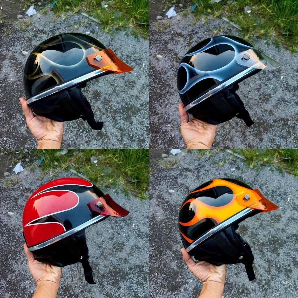 Helm Chips Api Airbrush Free Pet