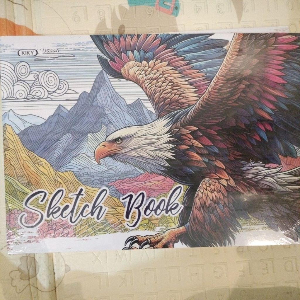 sketchbook kiky a4 isi 50lembar