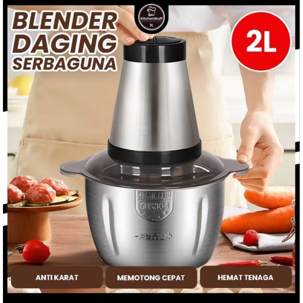 blender daging//blender coper stainless 2L
