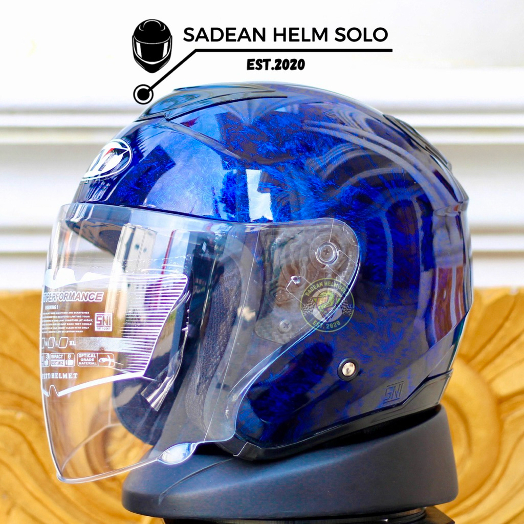 New Promo Helm Kyoto Custom Sks Helm Hallface Bersni