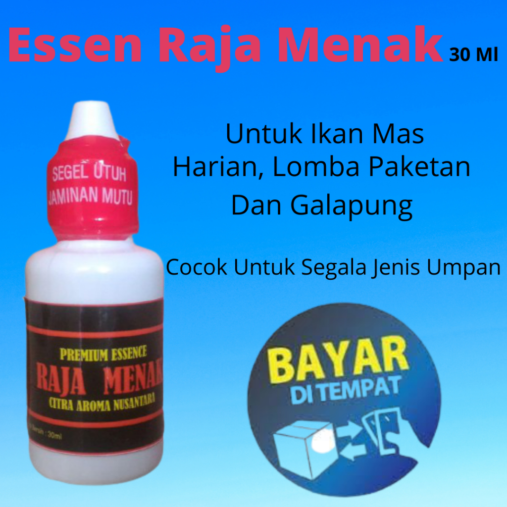 Essen Ikan Mas Lomba Dan Harian untuk ikan mas rame dan indukan | Essen Raja Menak