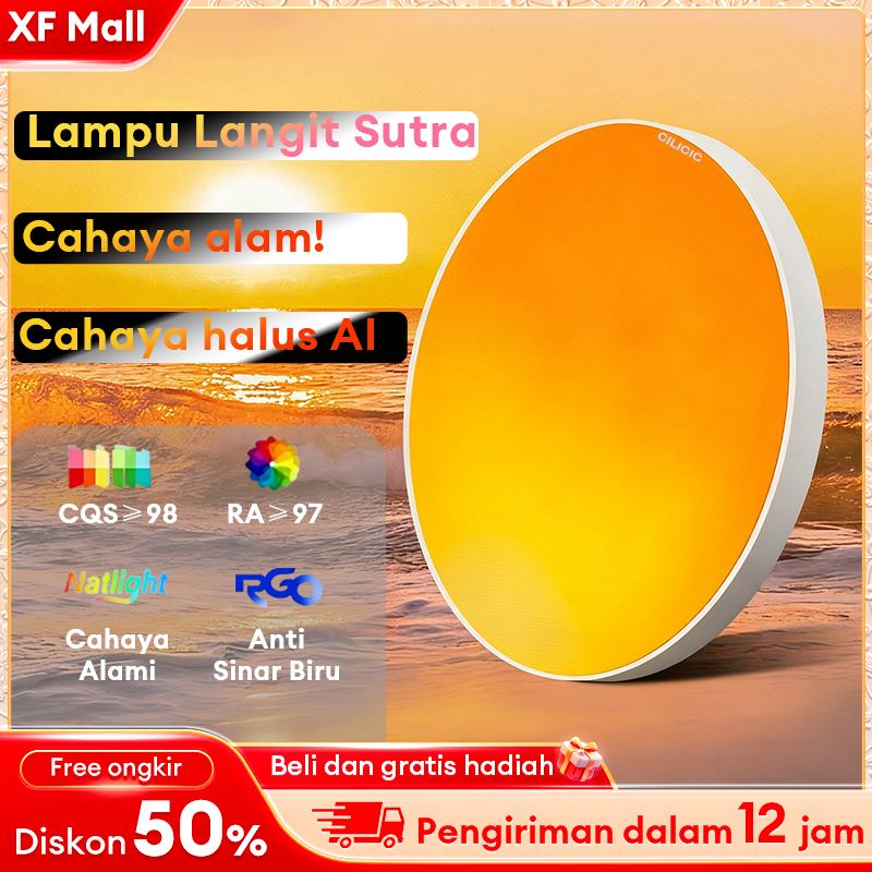 【COD】Lampu Plafon LED Modern untuk Ruang Tamu/Lampu Plafon LED Modern untuk Ruang Tamu