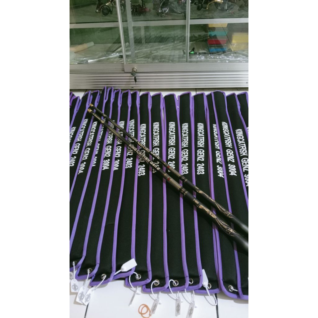 tegek iguruai king cat fish gen 2 240 dan 300(free pipa pvc)