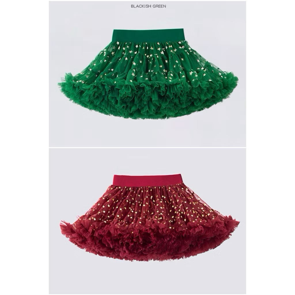 Serieskids rok tutu import anak perempuan 1-6 tahun / rok natal import anak