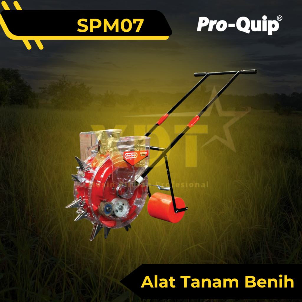 ProQuip SPM07 Alat Tanam Benih & Pupuk Jagung 2 Tabung PROQUIP SPM 07