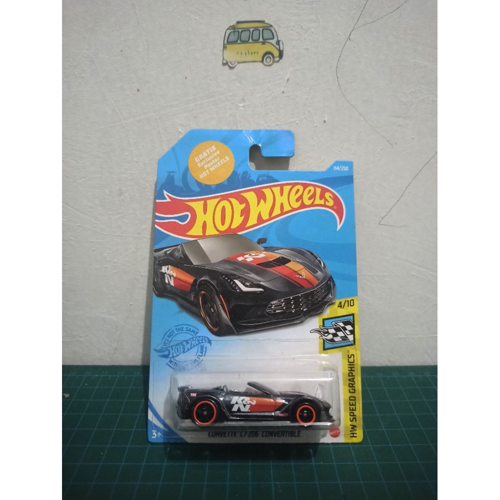 Hot wheels THS Corvette c7 z06 convertible