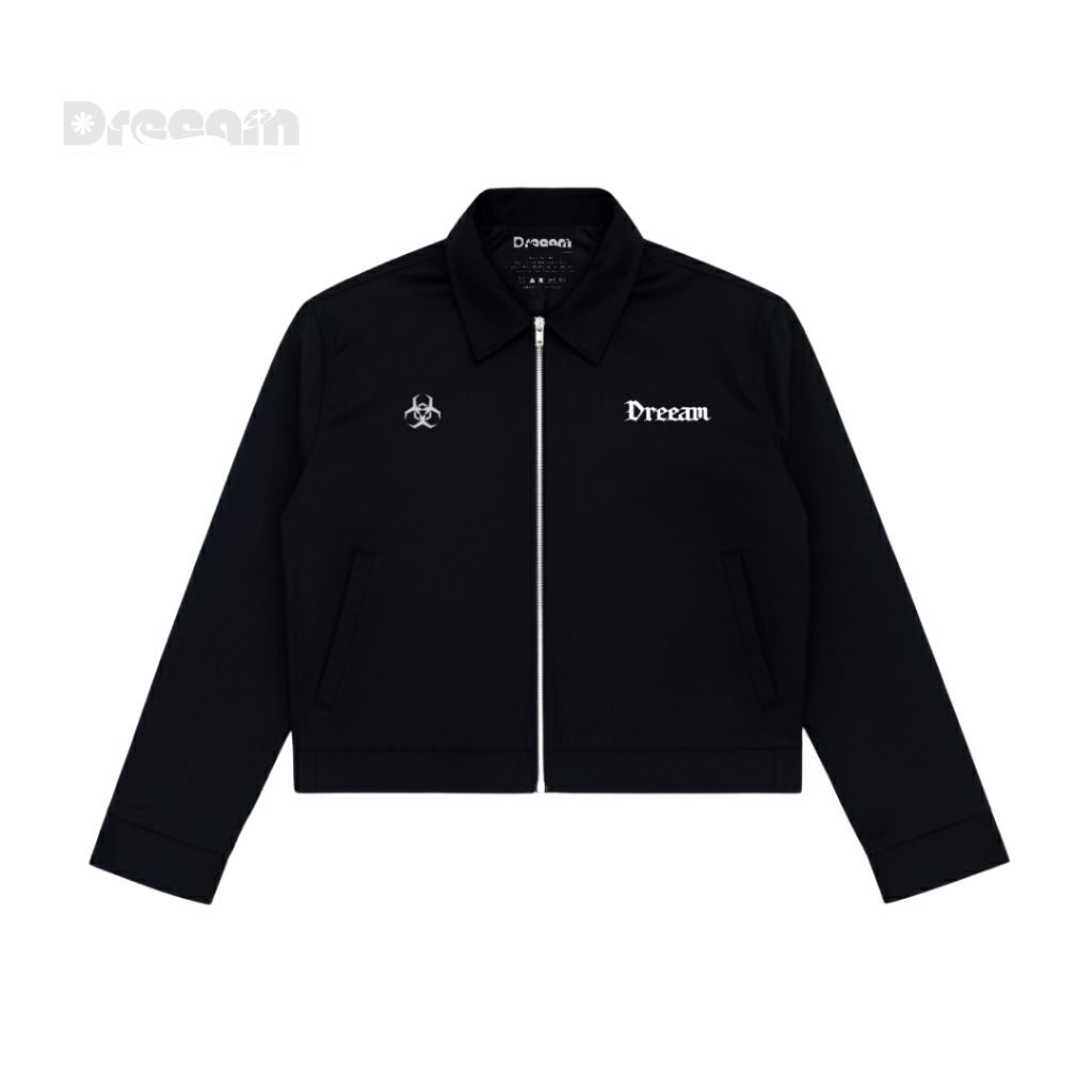 Dreeam - Work Jacket Boxy 'Coroght' - Jacket kerja Hitam