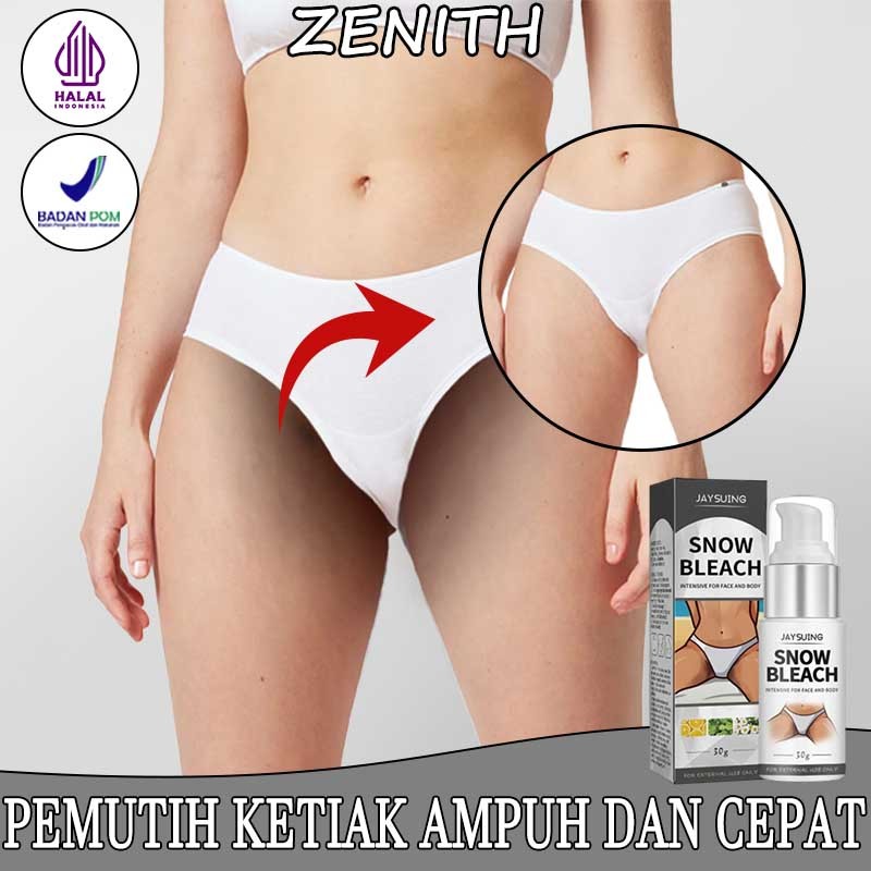【ZNITH】Underarm brightening cream pemutih ketiak ampuh dan cepat memutihkan ketiak dan selangkangan 