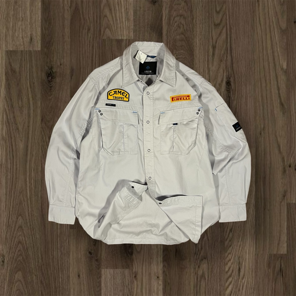 WORK TSHIRT AZITO JAPAN CUSTOMPATCH