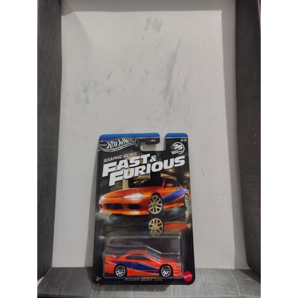 hotwels fast and furious Nissan silvia S15