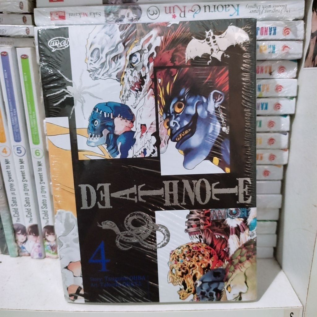 komik death note new edition vol 4 segel