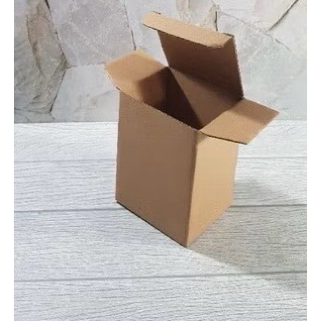 kardus packing die cut ukuran 6x5x13 cm kardus kecil kardus botol