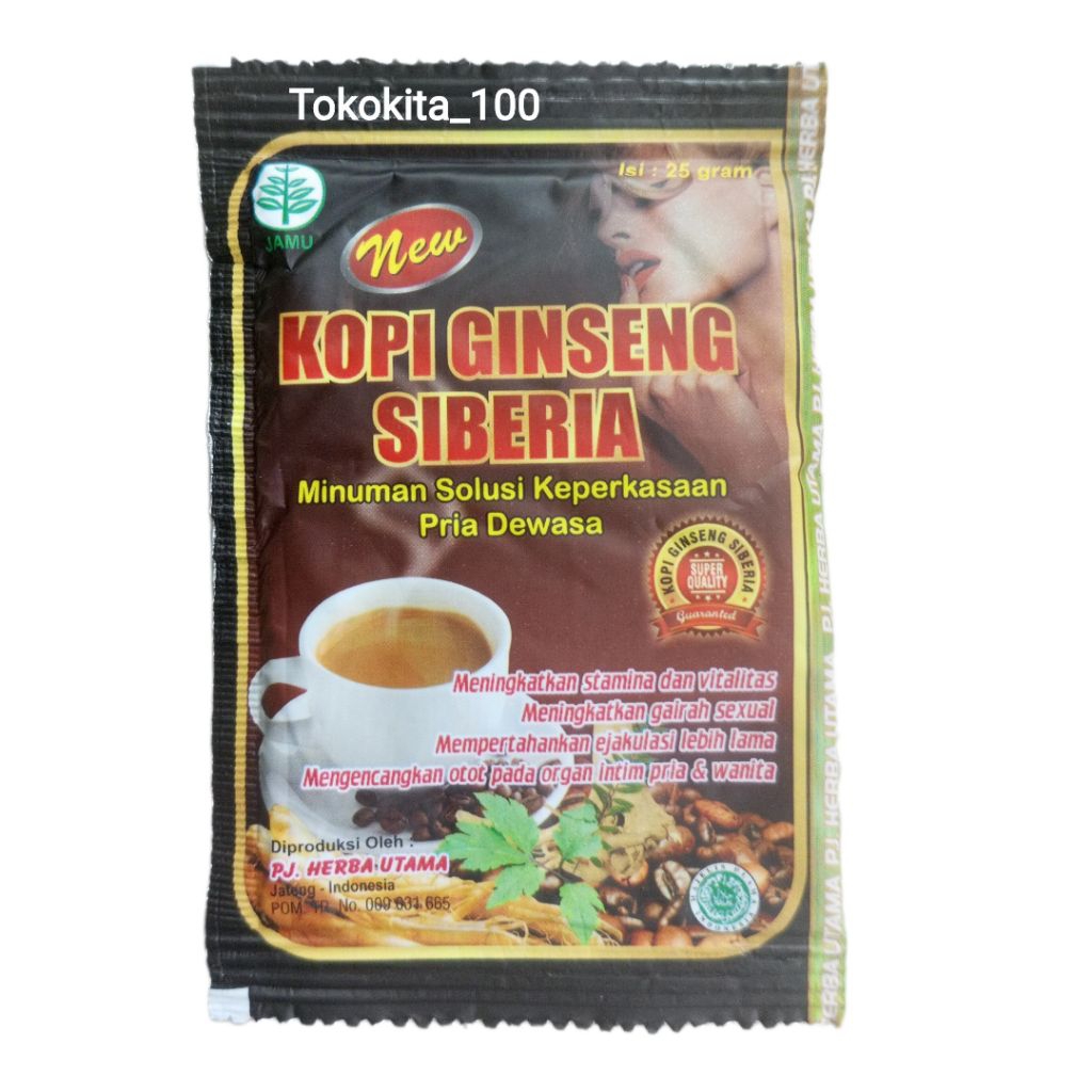 1 Saschet Kopi Ginseng Siberia