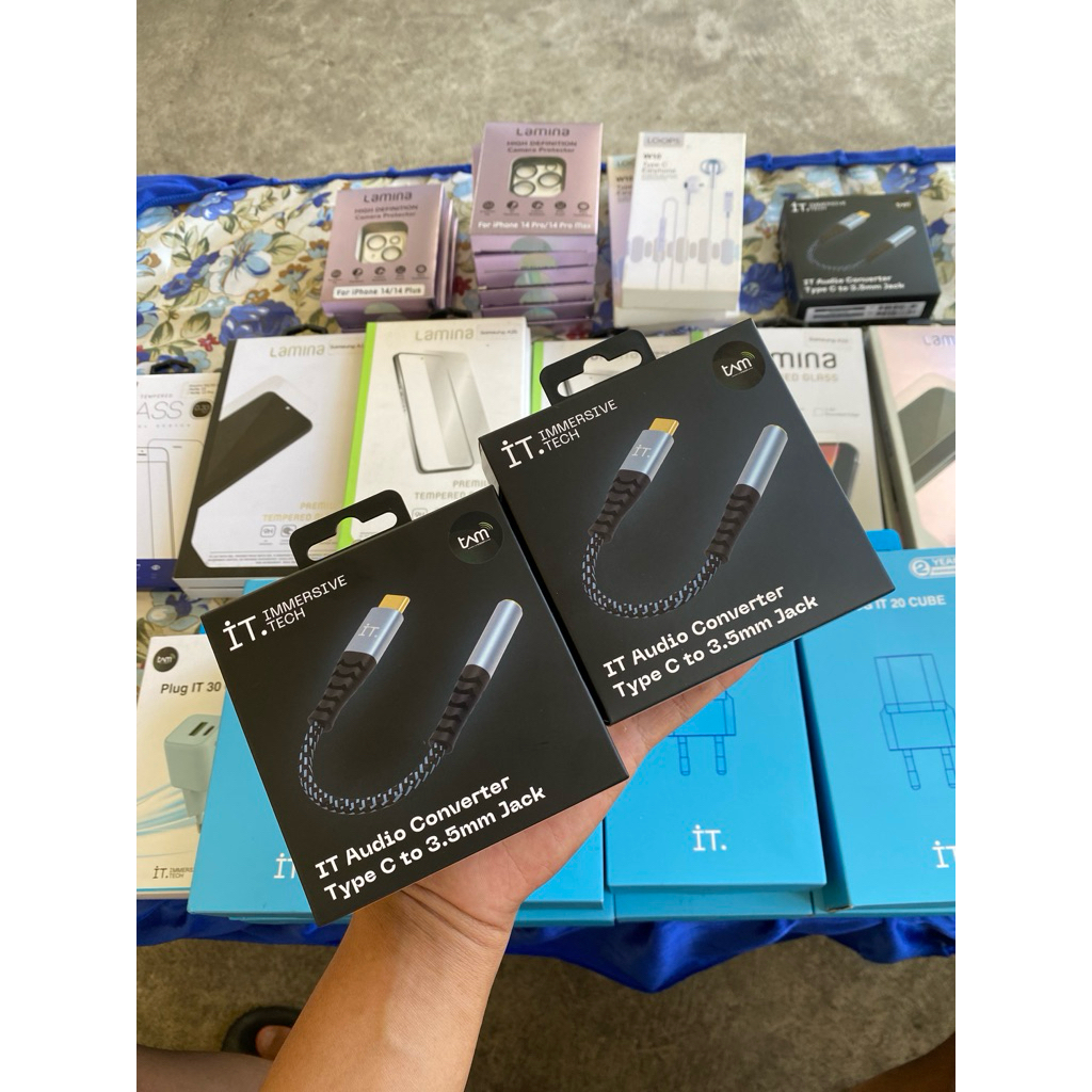 Converter iT audio type C to Jack 3.5mm DAC