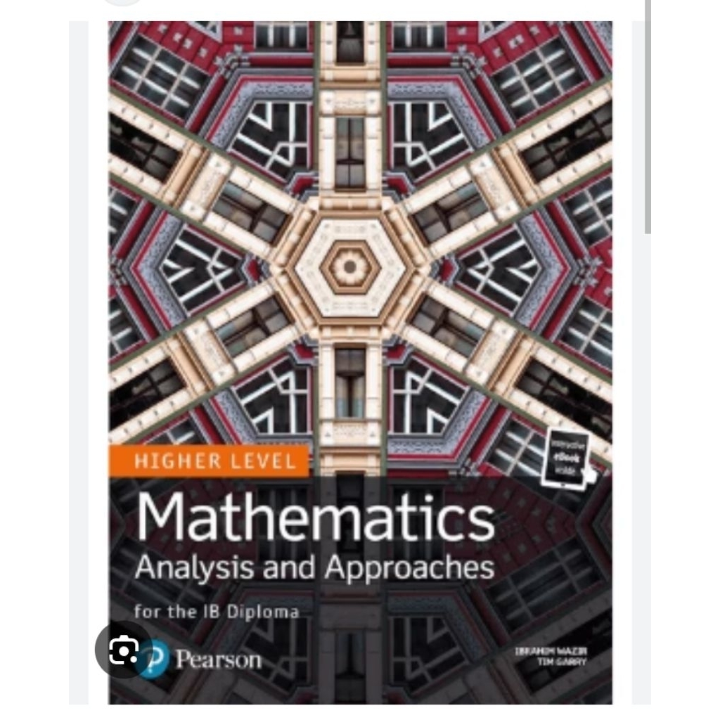 BUKU BUKU Pearson IB Mathematics Analysis and Approaches HL