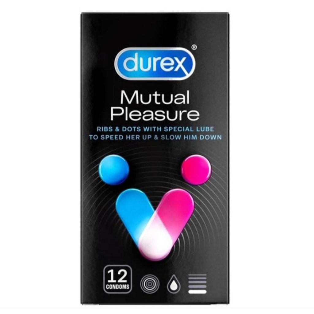 durex mutual pleasure isi 12 kondom tekstur