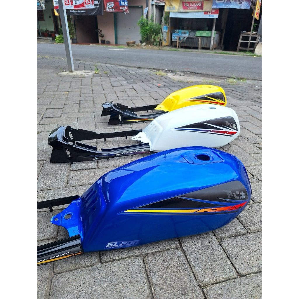 Tangki Set GL MAX PRO Repaint, Body set GL max Warna