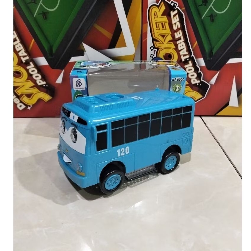 Mainan Bus Tayo Oleng bisa jalan ada musik dan lampu