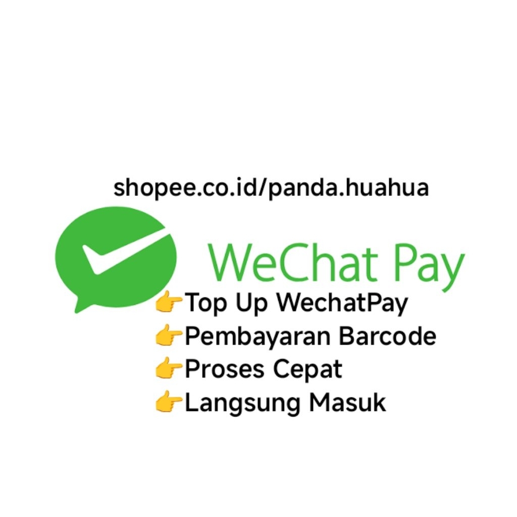 Top Up Wechat Pay