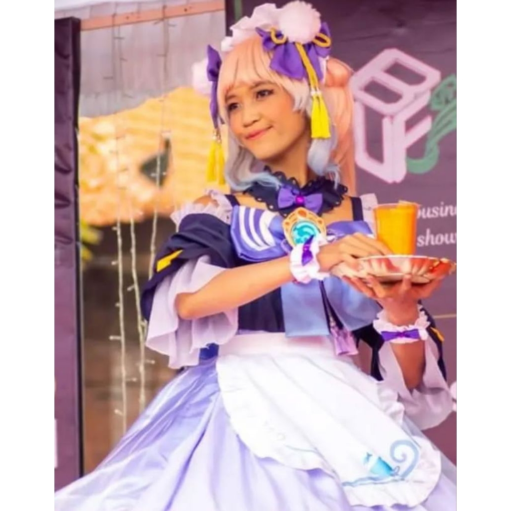 Kokomi Maid Kakacat Cosplay