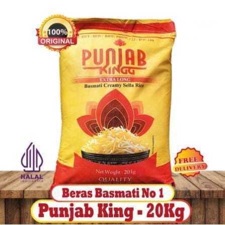 Punjab King Beras Basmati 20KG