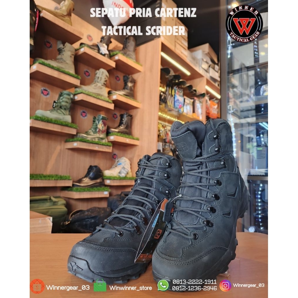 Sepatu Cartenz tactical scrider